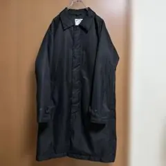 ナノユニバース×河田ダウン HEATEAS ロングコート 黒 XL 防寒 軽量