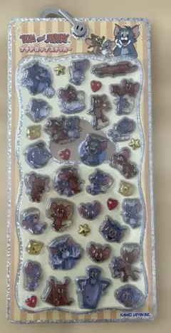 トムとジェリー　プチドロップステッカー