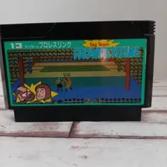 ファミコンカセット　タッグチームプロレスリング　ジャンク品