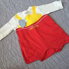 futafuta ポテト柄ロンパース 70