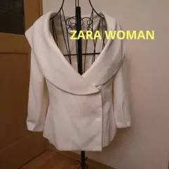ZARAWOMAN ジャケット 白　七分袖