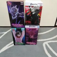 ダンダダン フィギュア〜アイラ・モモ・オカルン✕2の 4体セット