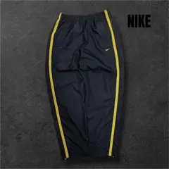 レア 00s NIKE ナイキ ワイドパンツ チェック テック ゴープコア L