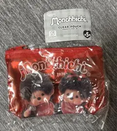 モンチッチ マチ付きクリアポーチ ガチャガチャ