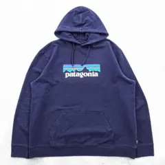 Patagonia P-6ロゴ アップライザル フーディ パーカー 2XL