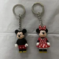 LEGO ミッキー　ミニー　キーホルダー