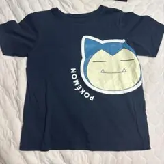 ポケモン カビゴン 150 Tシャツ ネイビーのサムネイル