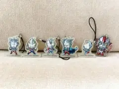 ウルトラマン ストラップ 6個セット