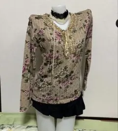 00s fairygrunge fairycore vintage 花柄tops