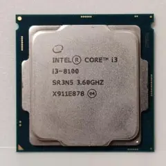 Intel CPU Core i3-8100 動作品