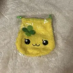 しずくちゃん もこもこ巾着ポーチ ハニーちゃん