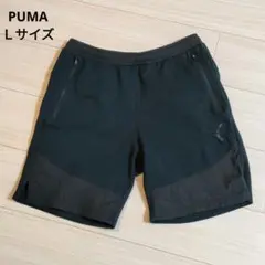 PUMAプーマ　ブラック　ショートパンツ　Ｌサイズ