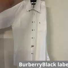 Burberry Black Label ワイシャツ ホワイト ストライプ42のサムネイル