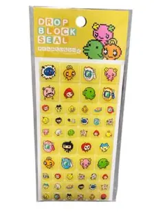 たまごっち　ドロップブロックシール　タイルシール