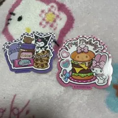 【50円】サンリオキャラクターズ シールクッキー2 マイメロディ&クロミ