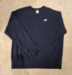 NIKE クルーネック スウェット ネイビー XL　トレーナー　長袖のサムネイル