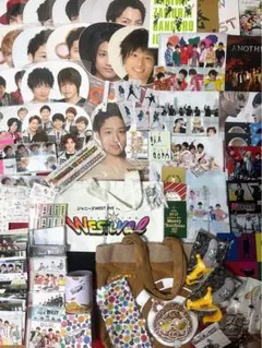 ジャニーズWEST うちわ／ぬくぬく服フック/銀テ／会報 など まとめ売り