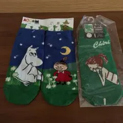 【レディースソックス】　ムーミン&リトルミイ　ソックス♪