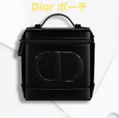 Dior ディオール ノベルティ オリジナルポーチ バニティ ブラックエナメル