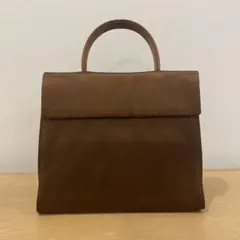 【美品】PRADA ブラウン ハンドバッグ