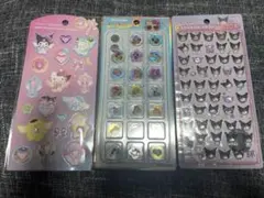 サンリオ キャラクターシール 3枚セット