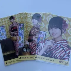 瀬戸口心月 乃木坂46 Tシャツ 福井 生写真 3種コンプ 真夏の全国ツアー