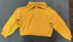 INGNI ニットトップス　ハーフジップ