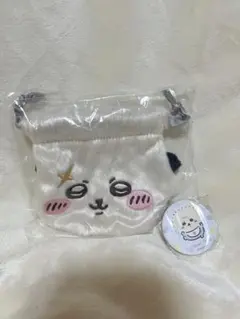 ちいかわ ラッコ　おかお巾着② ちいかわベビー　缶バッジ