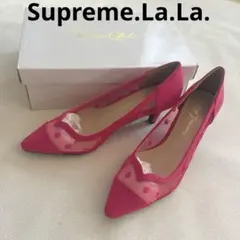 新品未使用 Supreme.La.La. シュープリームララ パンプス Lサイズ