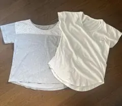 イーザッカマニアストアーズ 　　　　汗じみ防止 & UV Tシャツ 2枚セットのサムネイル