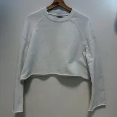 PAGEBOY クロップドスウェット オフホワイトのサムネイル