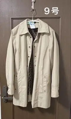 レリアン ライナー付ブルゾン コート　　9号