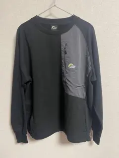 LOWE ALPINE ポケット付き 長袖トレーナー