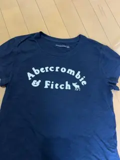 Abercrombie & Fitch ネイビー Tシャツ S