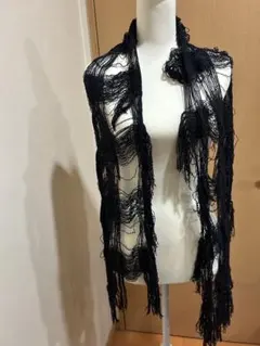 ⭐️黒シースルーストール極美品⭐️