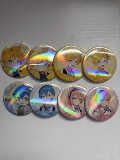 KAITO 鏡音レン 巡音ルカ 缶バッジ