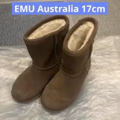 EMU Australia キッズ ブーツ ブラウン 17cm