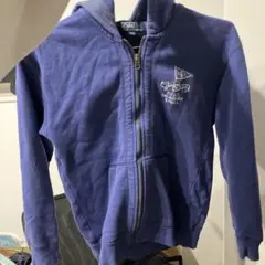 Polo by Ralph Lauren 紫色フルジップパーカー 150サイズ