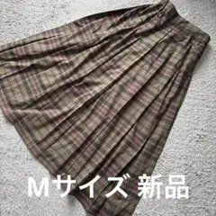 studio CLIP チェックプリーツスカートM 新品のサムネイル