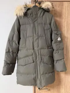 PYRENEX レディースダウンコート JP36 ファー付き 美品」 - メルカリ