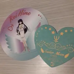 セーラームーンカフェ コースター セーラーマーズ セーラーネプチューン