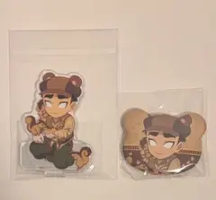 実りの秋まつり 2025 悲鳴嶼行冥 缶バッジ アクスタ セット