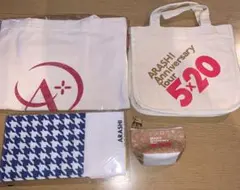 嵐 AAA + バッグ ミニトート ミニポーチ 風呂敷