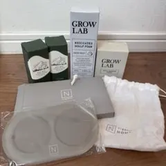 【未使用】GROW LAB スカルプフォーム＆ブラシ/バスミルクセットのサムネイル