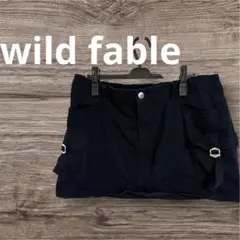 匿名配送✨wild fable ブラックタイトスカート