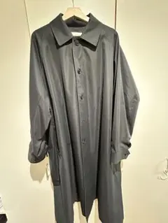 remer ブラック ステンカラーコート