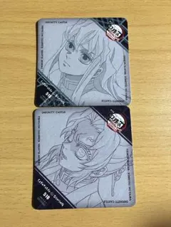 鬼滅の刃 ufotableダイニング コースター 時透無一郎・胡蝶しのぶ