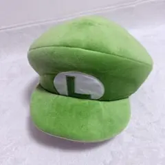 【公式・美品】USJ ルイージ 帽子 キャスケット マリオ 任天堂