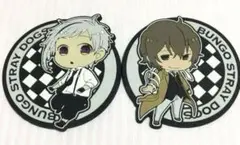 文豪ストレイドッグス 太宰治 中島敦 animate cafe ラバーコースター