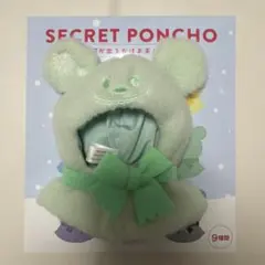 ディズニーストア　ユニベアシティ　シークレットポンチョ ミッキー グリーン 緑